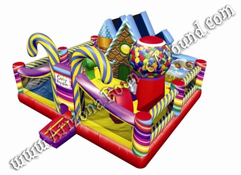 Inflatable Candy Land Playland Rentals in Phoenix Arizona